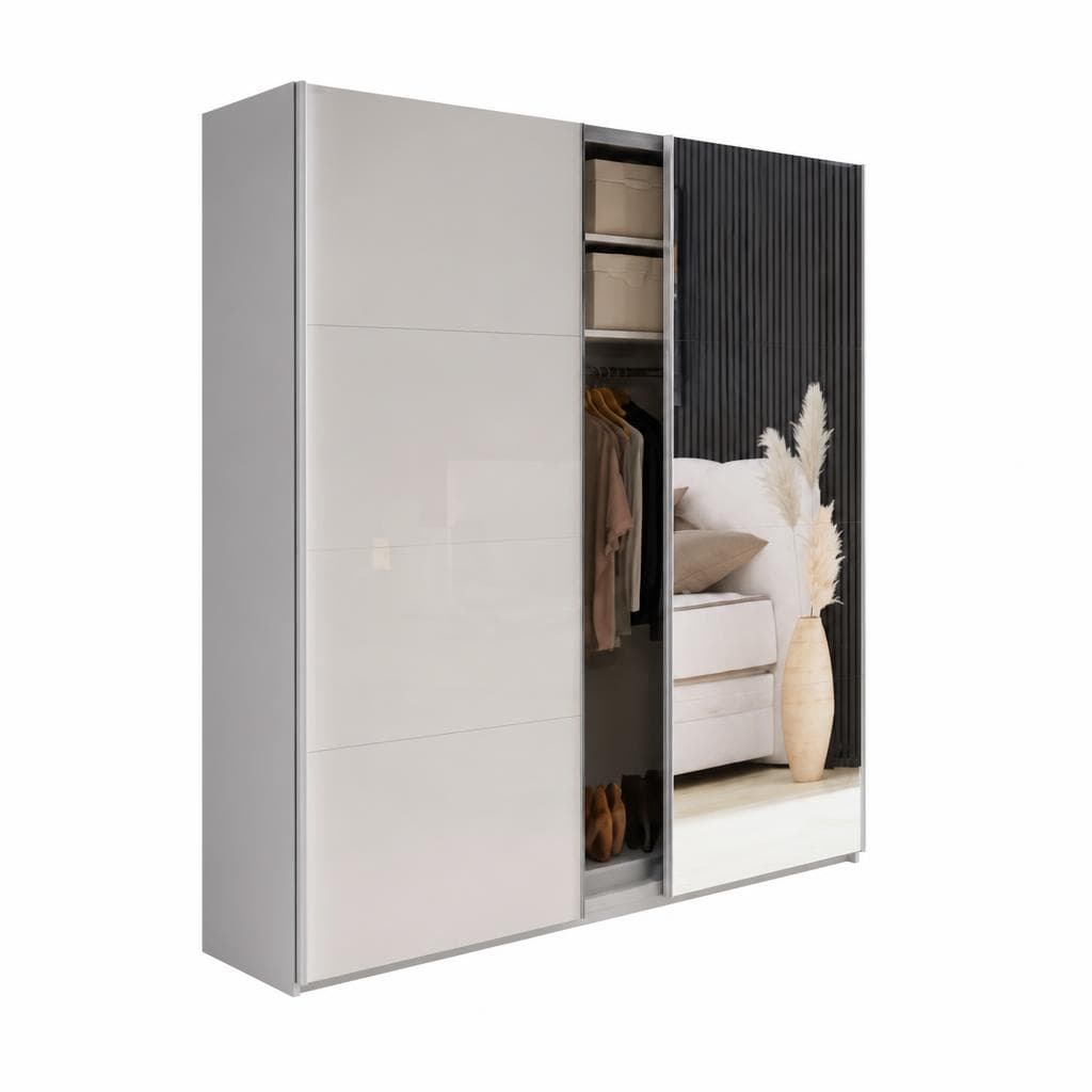 Schwebetürenschrank "SONATE ROM" ca. 249x222x68 cm Angebot bei Mömax