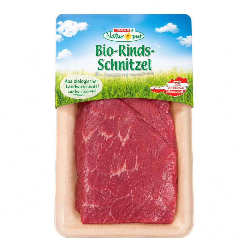 Bio-Rinds-Schnitzel per kg SPAR Natur pur Angebot bei Spar