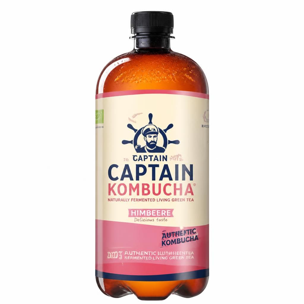 Captain Kombucha, 1-Liter-Flasche THE GUTSY CAPTAIN – Interspar