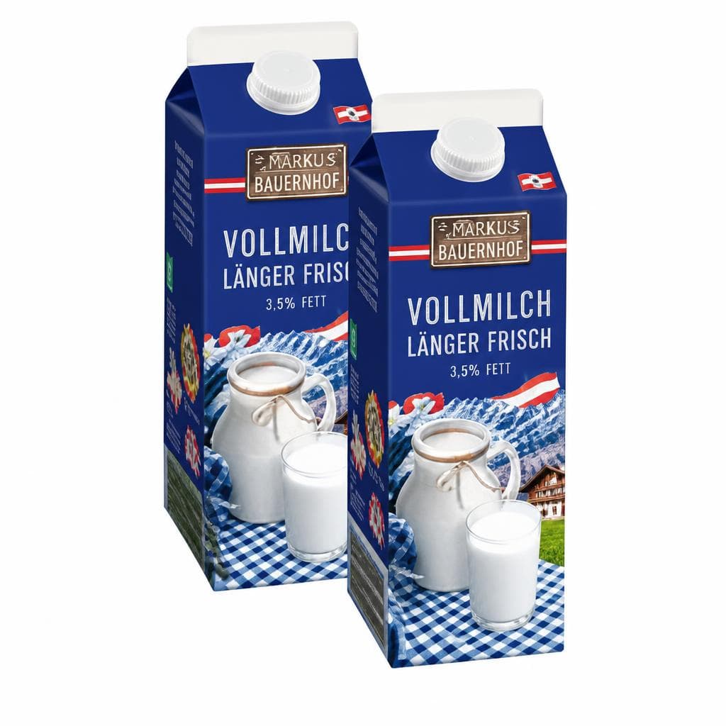 Vollmilch Länger Frisch, 1 l – Penny