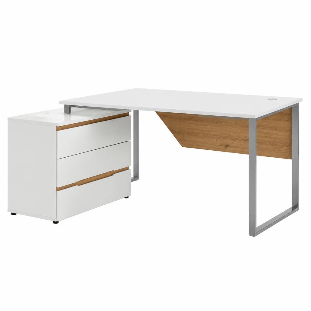 Eckschreibtisch „DALLAS“ ca. 180x77x160 cm Angebot bei Mömax