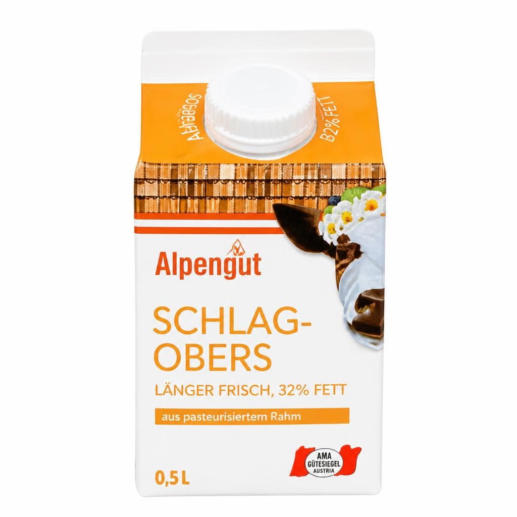 Alpengut Schlagobers 500 ml Angebot bei Lidl
