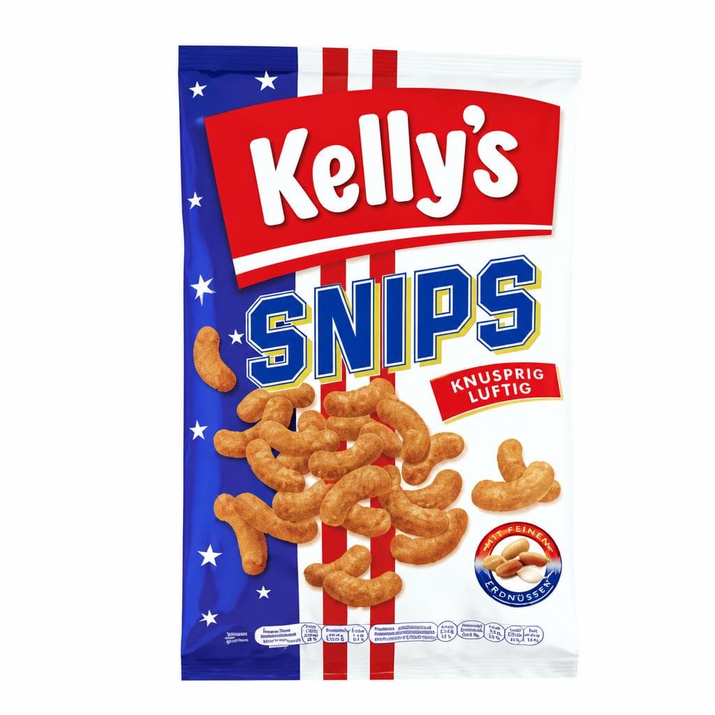Kelly's Erdnuss/Linsen Snips oder Kelly's Donuts Peanuts Caramel, 100-150 g – Spar