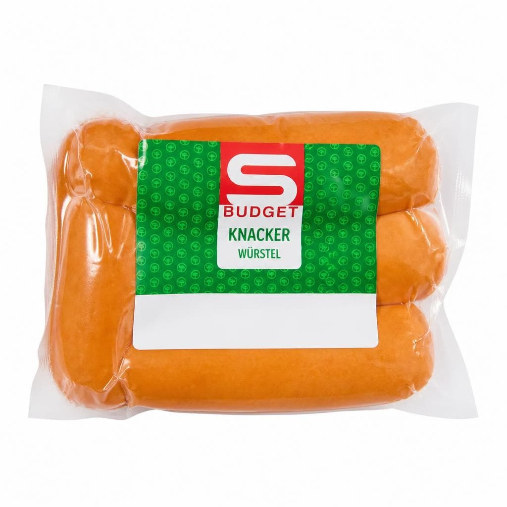 S-BUDGET Knacker, 450 g – Maximarkt
