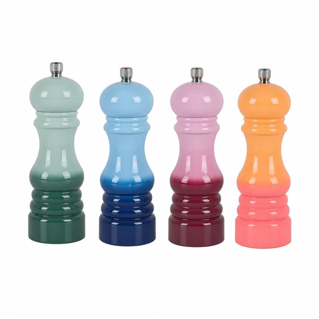 SiMPEX Pfeffermühlen bunt, 6 cm x 6 cm x 13,5 cm – Interspar