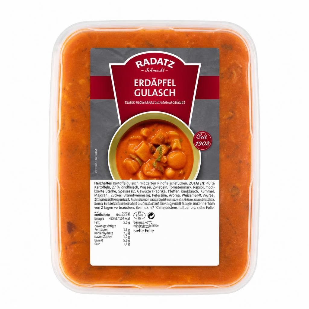 Radatz Erdäpfel-Gulasch ca. 1,2 kg Angebot bei Penny
