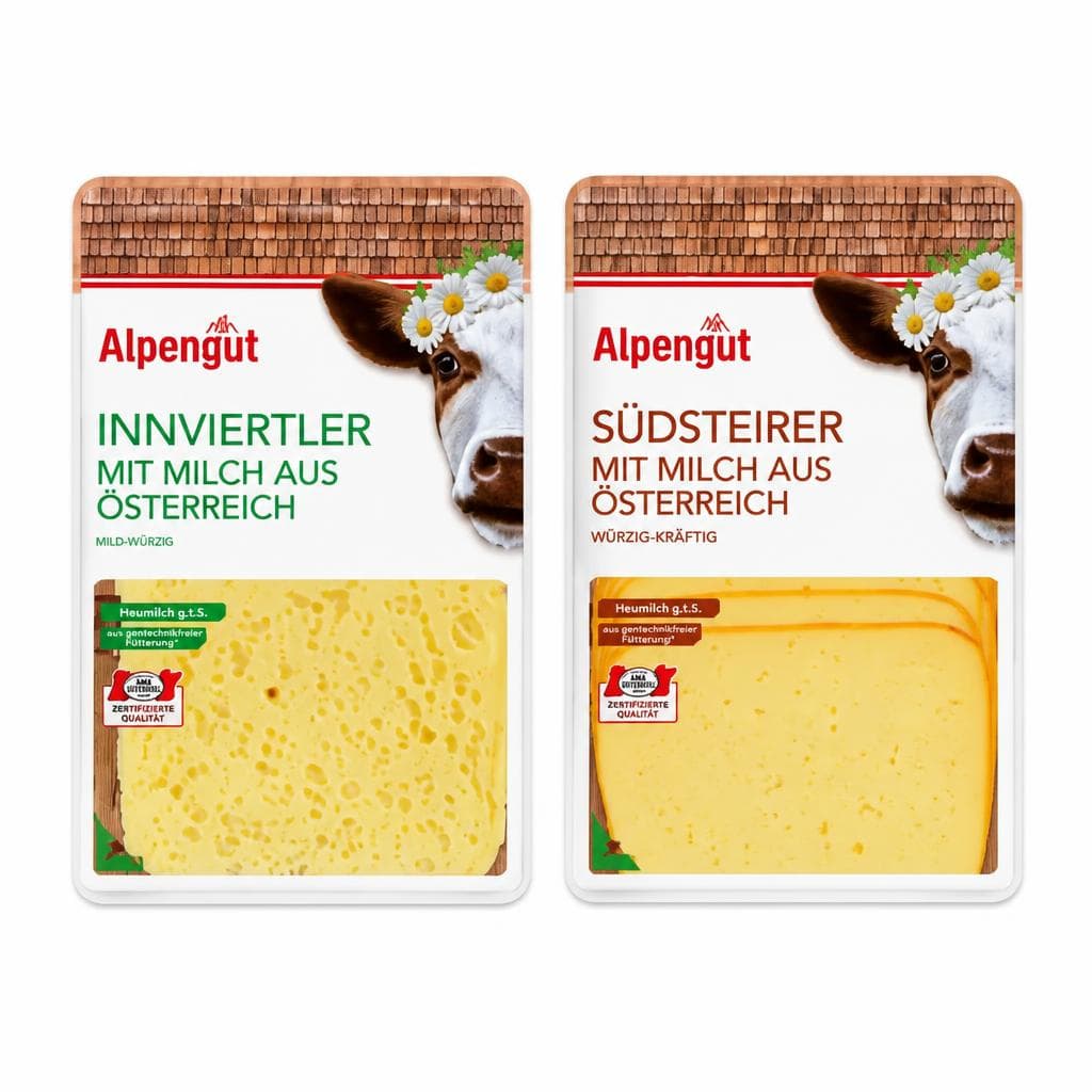 Alpengut Innviertler oder Südsteirer 200 g Angebot bei Lidl