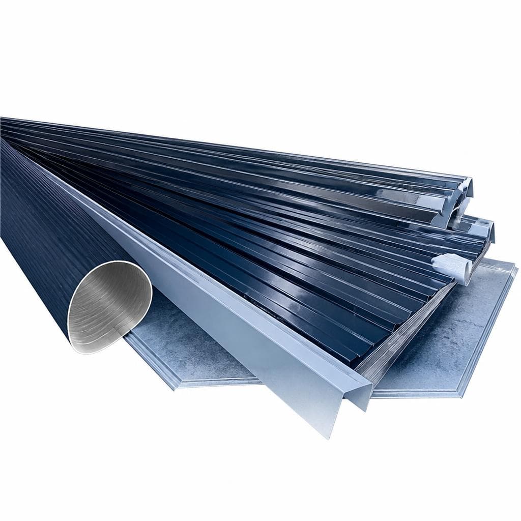 K+Garten & Freizeit Profil-/Trapezblech 12er-Set, 12er-Set je ca. 117x57 cm – Norma
