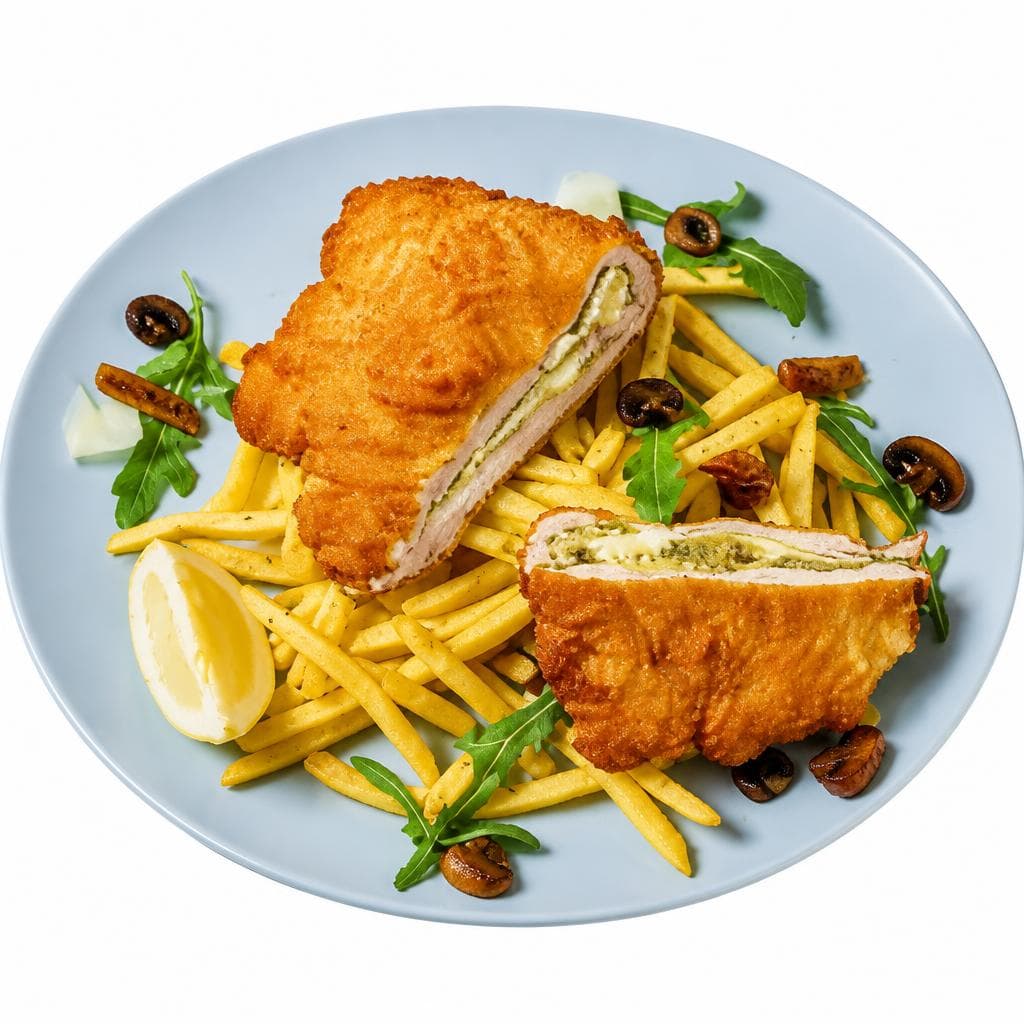 Cordon bleu „funghi e pesto“ – Mömax