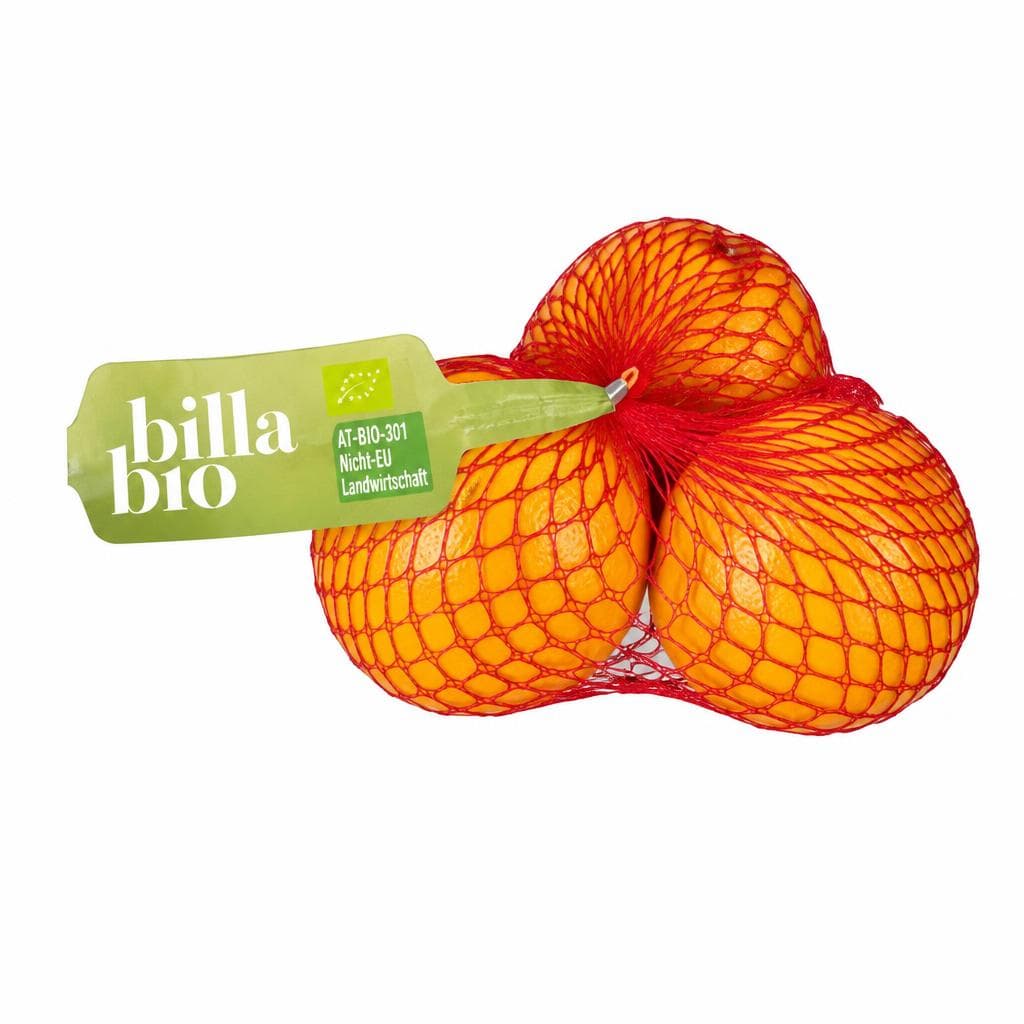 Bio-Orangen, 1 Kilo Netz – Billa Plus