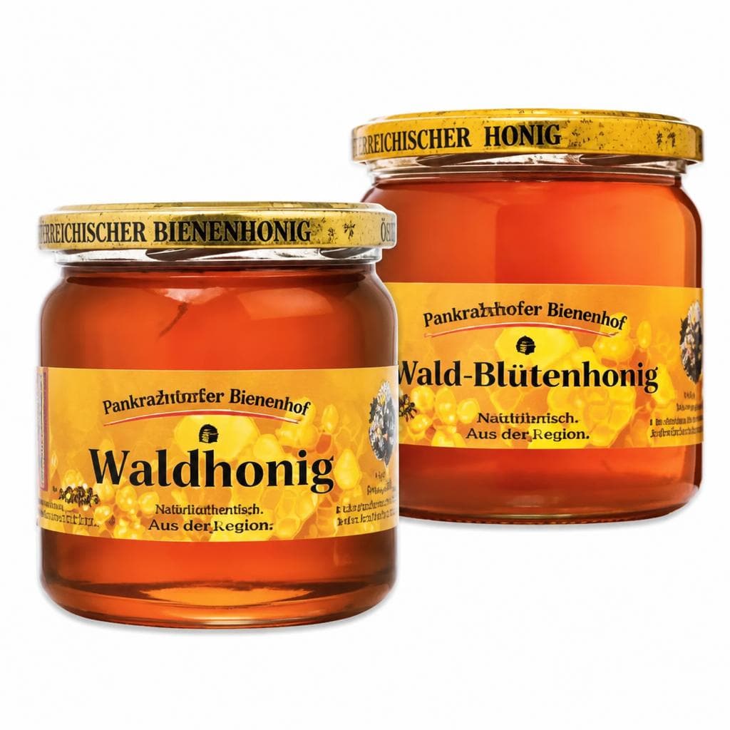 Waldhonig oder Wald-Blütenhonig, 500 g Hausruckviertler Bienenhof – Maximarkt