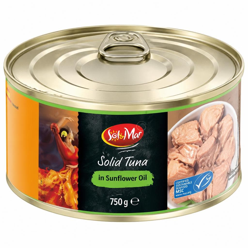 SOL&MAR Thunfisch In Sonnenblumenöl, 750 g – Lidl