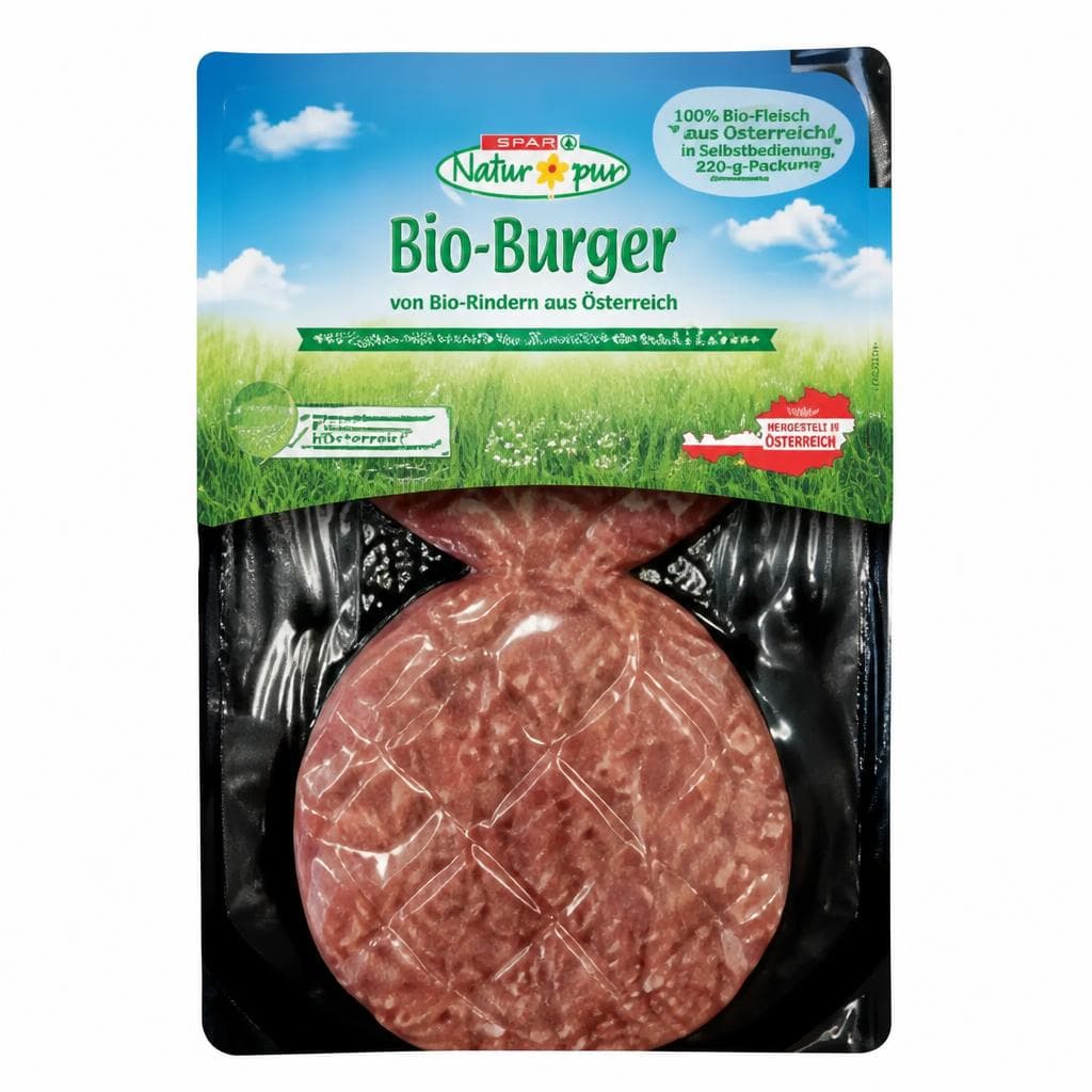 SPAR Natur pur Bio-Burger 220 g Angebot bei Spar