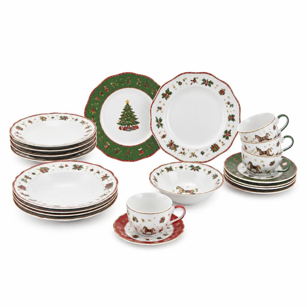 Geschirrserie „Vintage Christmas“ Tafelservice, 8tlg. – XXXLutz