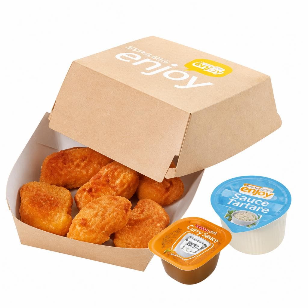 SPAR enjoy Chicken Nuggets 9er mit Sauce 9 Stück Angebot bei Interspar