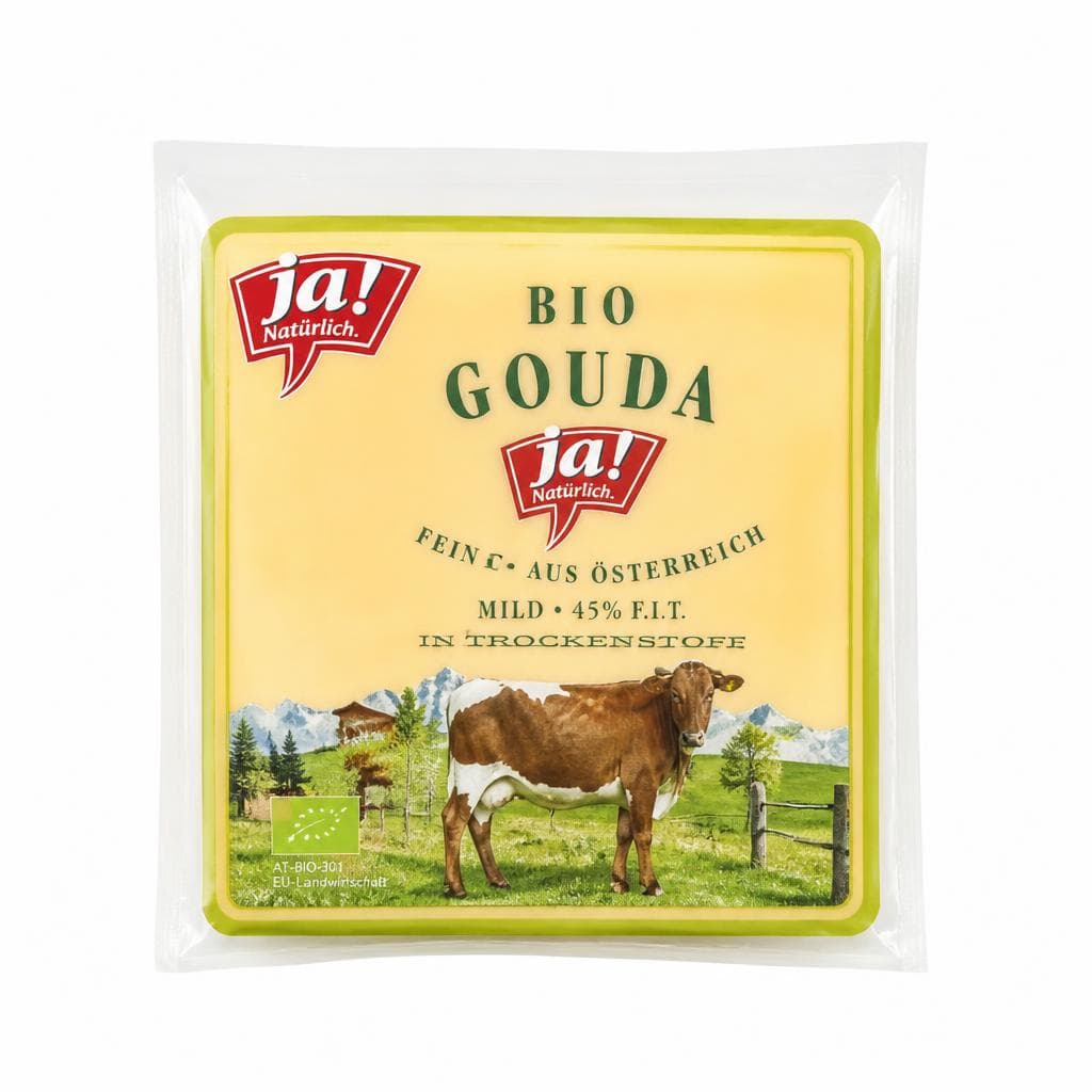 Ja! Natürlich Bio-Gouda, 250 g – Billa Plus