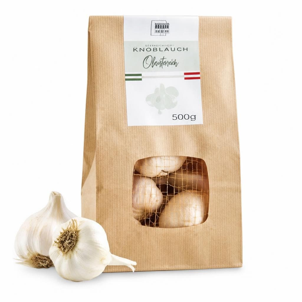 Oberösterr. Knoblauch, 500 g – Maximarkt