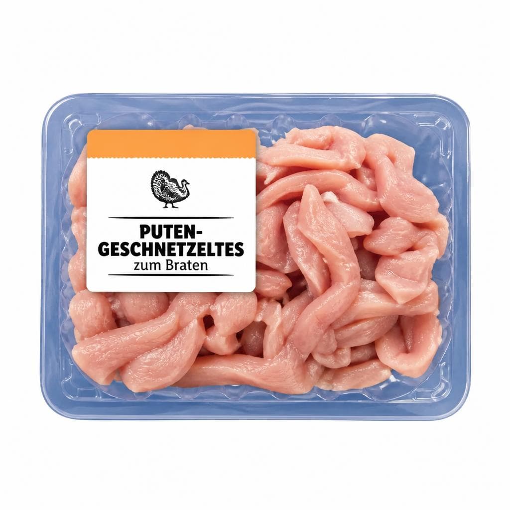 Frisches Puten-Geschnetzeltes Je 400 g Geflügelhof Angebot bei Lidl
