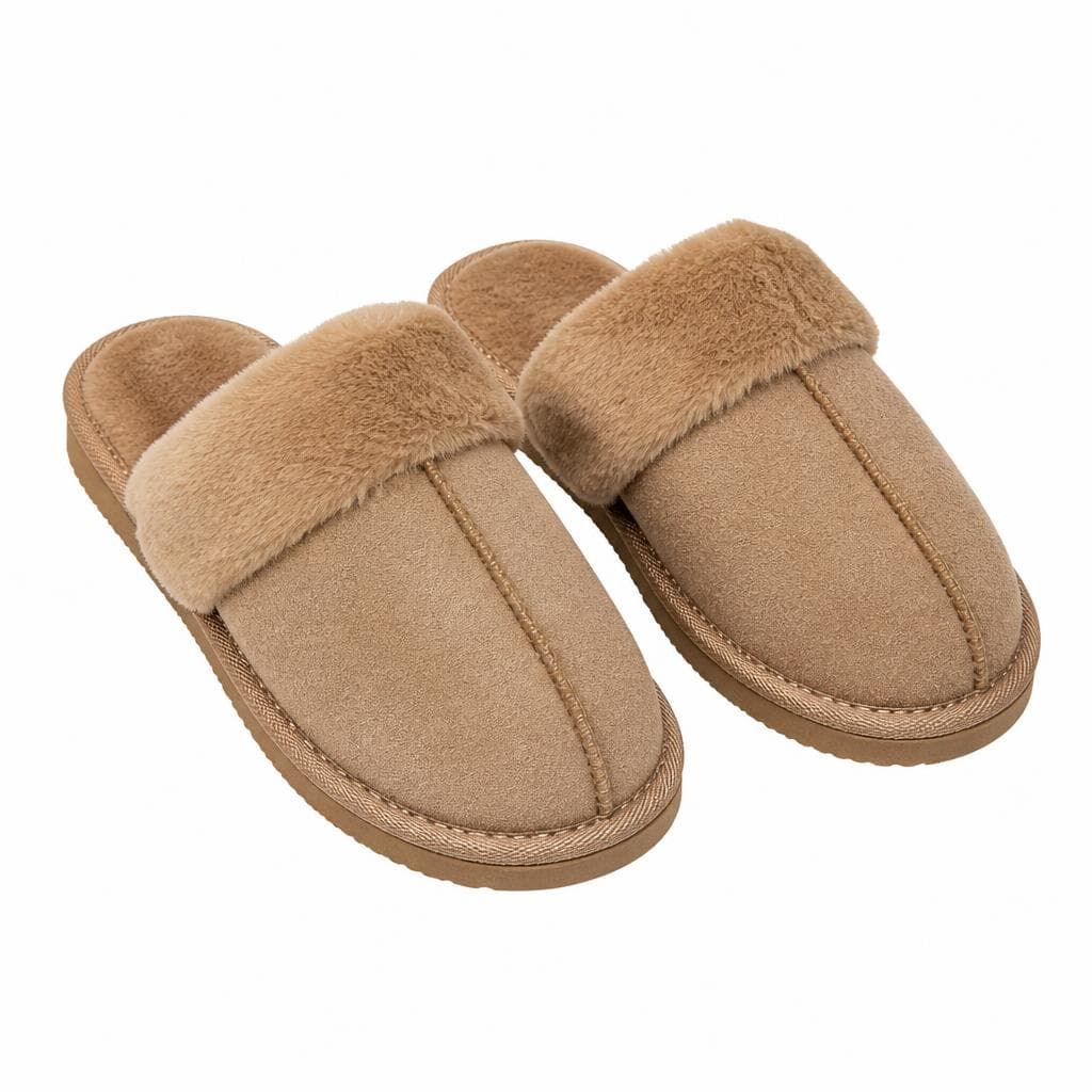 RUBIN Damen- und Herren-Fellslipper oder Damen-Fellpatschen, je Paar – Interspar