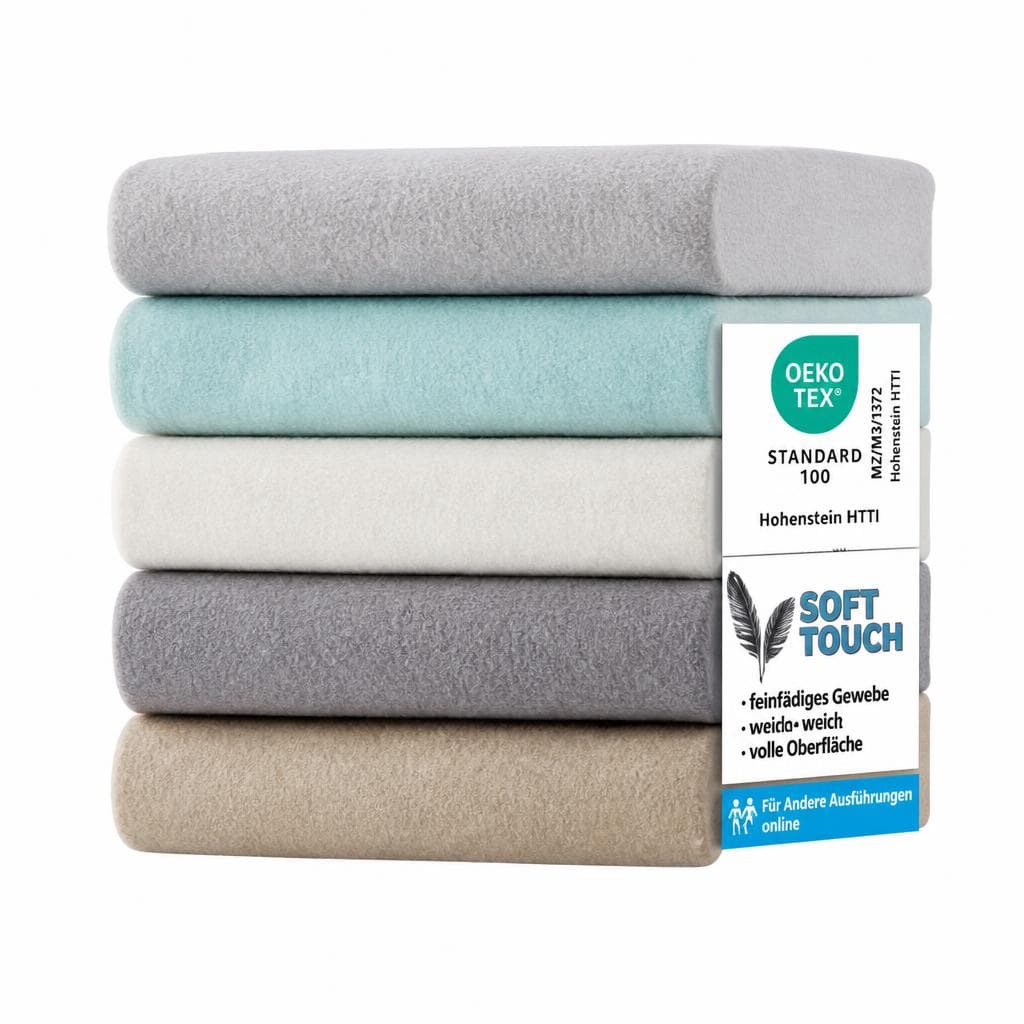 Polar-Fleece-Spannbetttuch, ca. 180-200x200 cm DREAMTEX – Norma