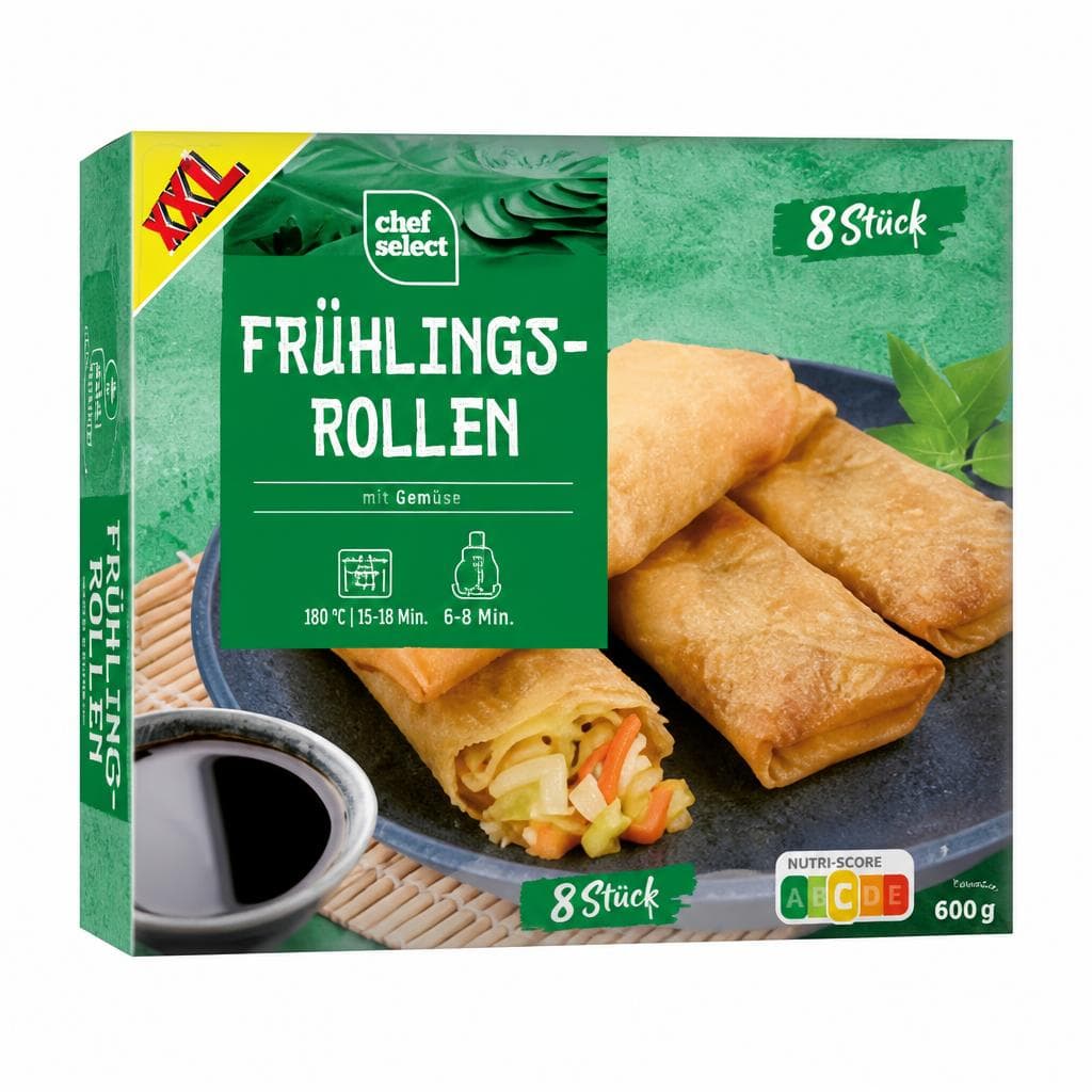 Frühlingsrollen oder Mini-Frühlingsrollen, 600 g Chef Select – Lidl