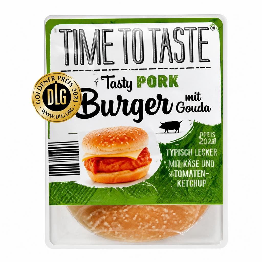 Burger mit Gouda 320 g TIME TO TASTE Angebot bei Norma