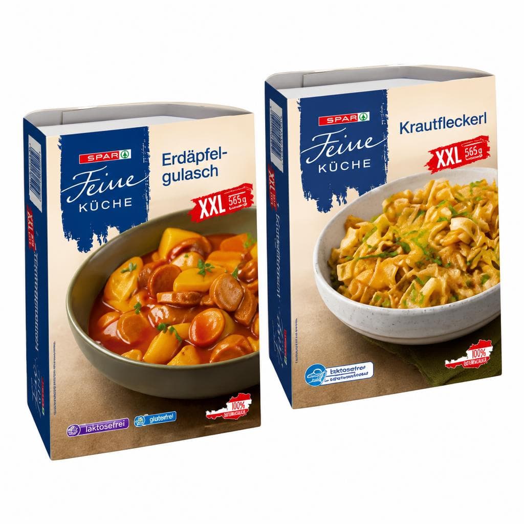 SPAR Feine Küche Fertiggerichte, 330-450-g-Packung – Interspar