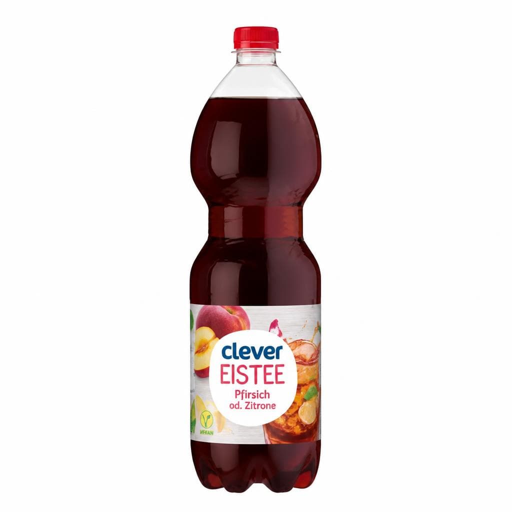 clever Eistee Pfirsich oder Zitrone, 1,5 l – Billa Plus