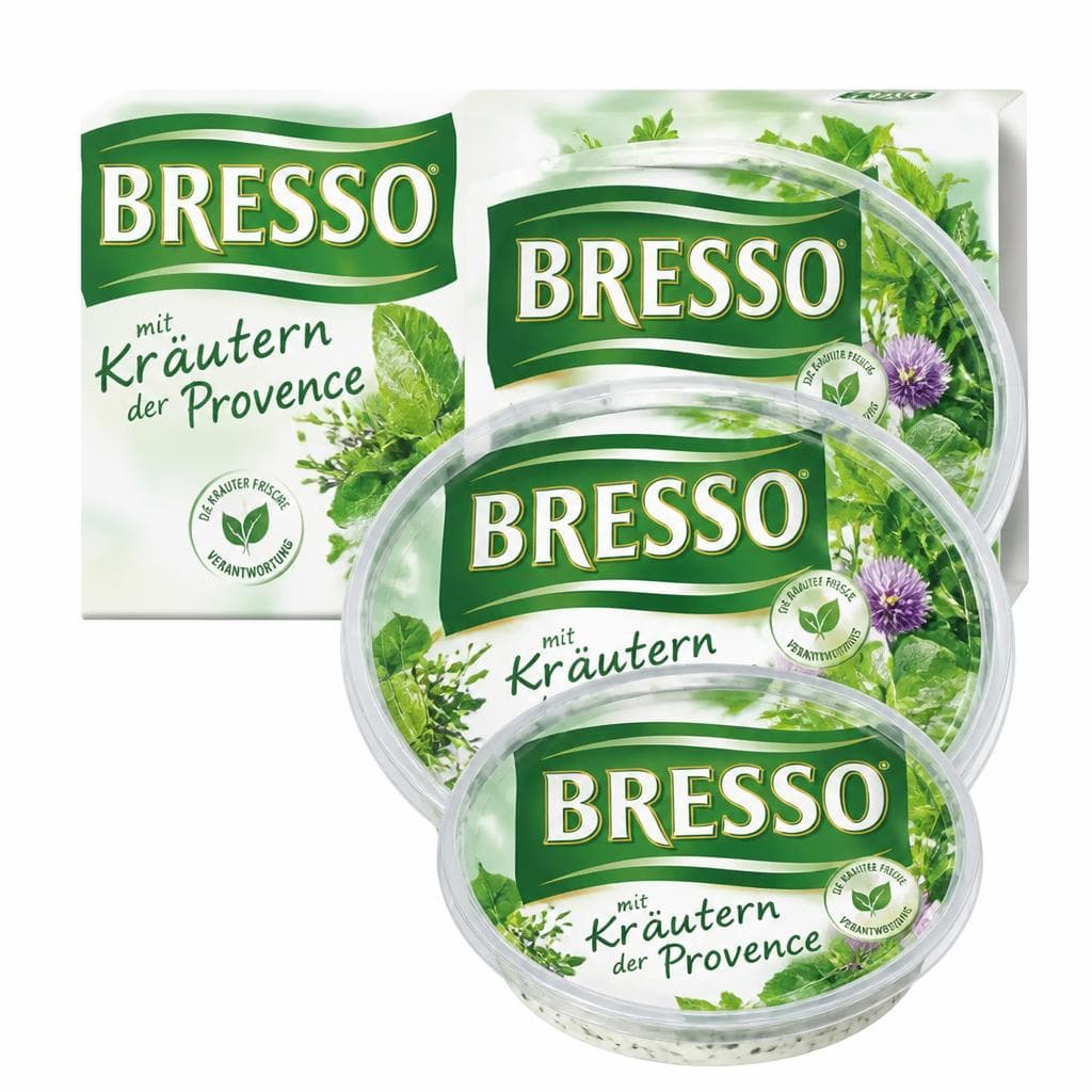 Bresso Frischkäse-Zubereitung, 8x15 g – Norma