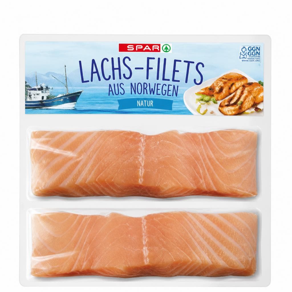 SPAR Lachsfilet aus Norwegen, 250-g-Packung – Interspar