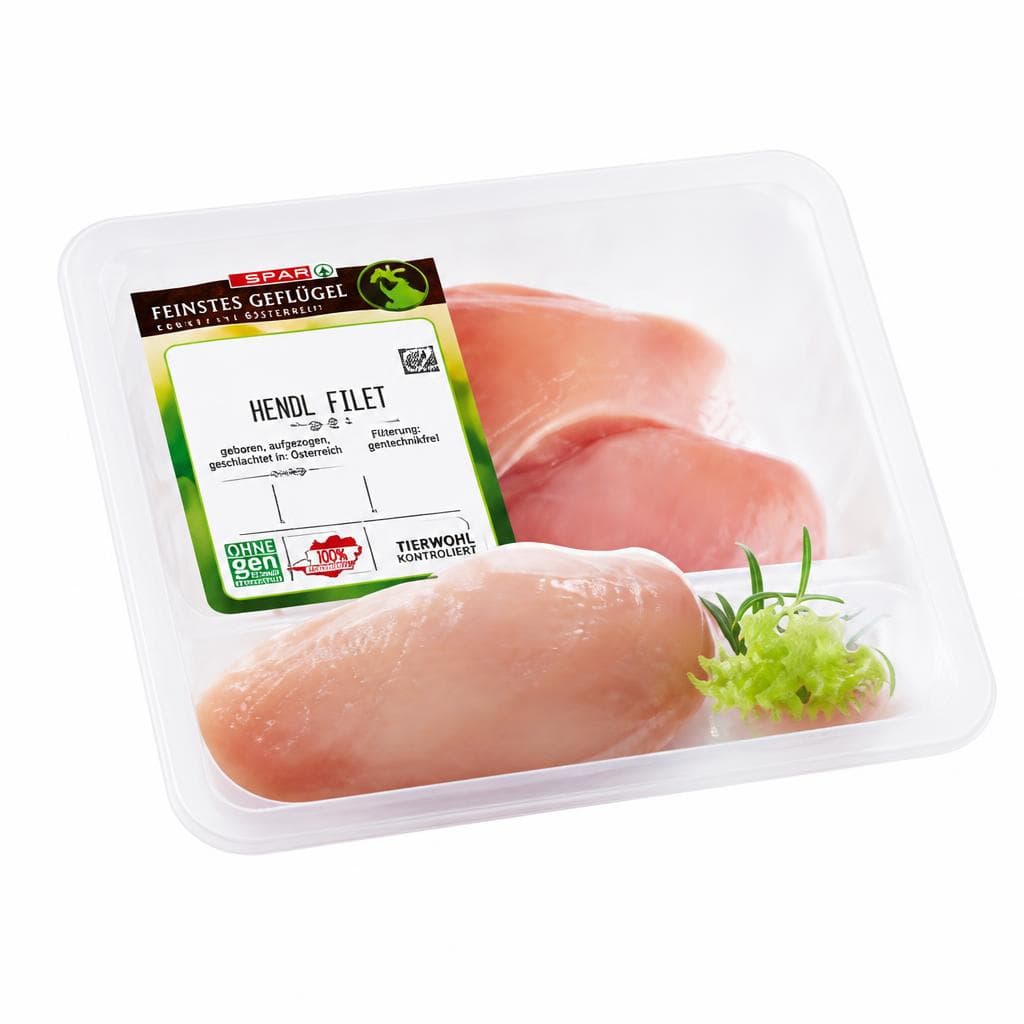 SPAR Feinstes Geflügel Hendlfilet, 1 kg – Spar