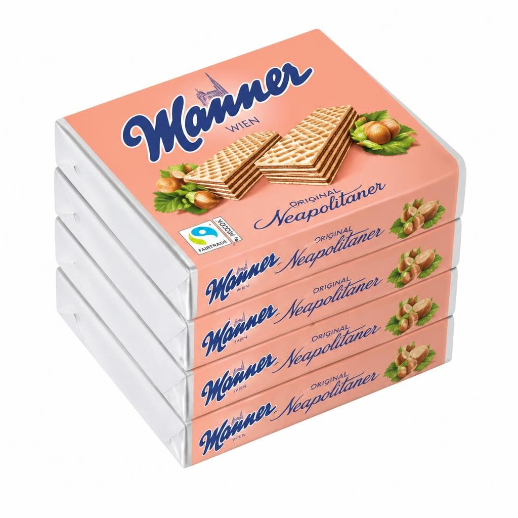 Manner Neapolitaner, 4 Stk. od. 3 Stk. – Billa