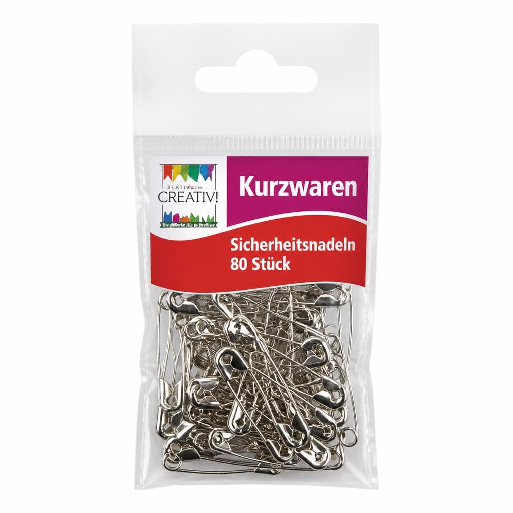 Kurzwaren Sicherheitsnadeln, 120 Stück – Norma