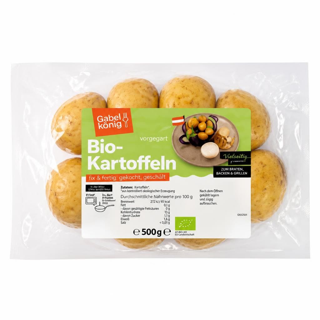 Gabelkönig Kartoffel vorgegart, 500 g – Lidl