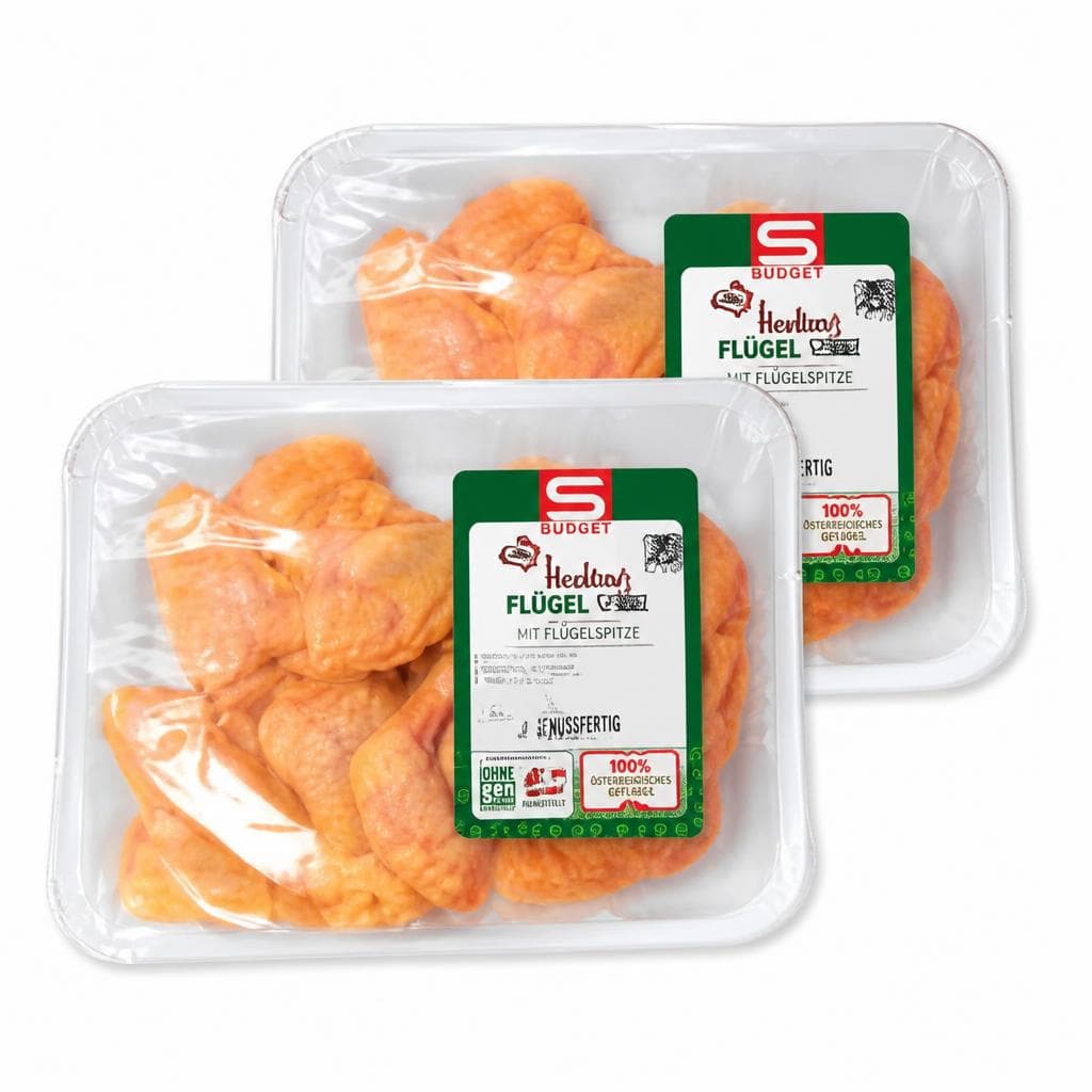 S-BUDGET Hendl-Flügel 700 g Angebot bei Maximarkt