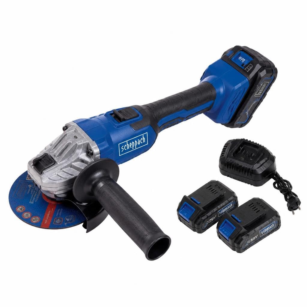 Scheppach Akku-Winkelschleifer-Set Angebot bei Norma