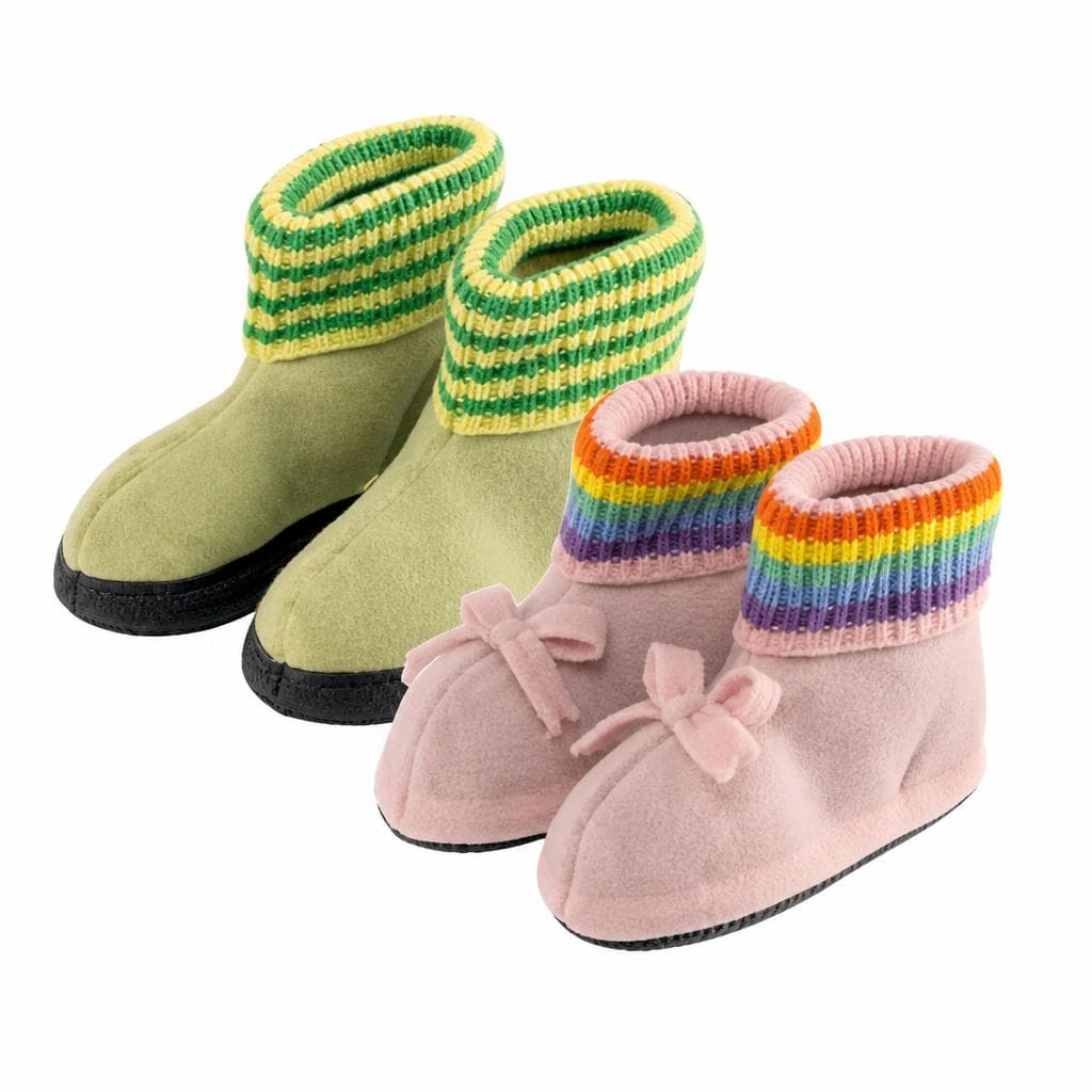 Kinder-/Kleinkinder-Hüttenschuhe Lily & Dan – Hofer