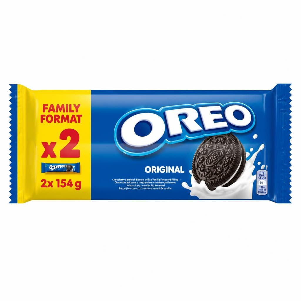 Oreo Keks Family Pack Original, 2 x 154 g – Spar