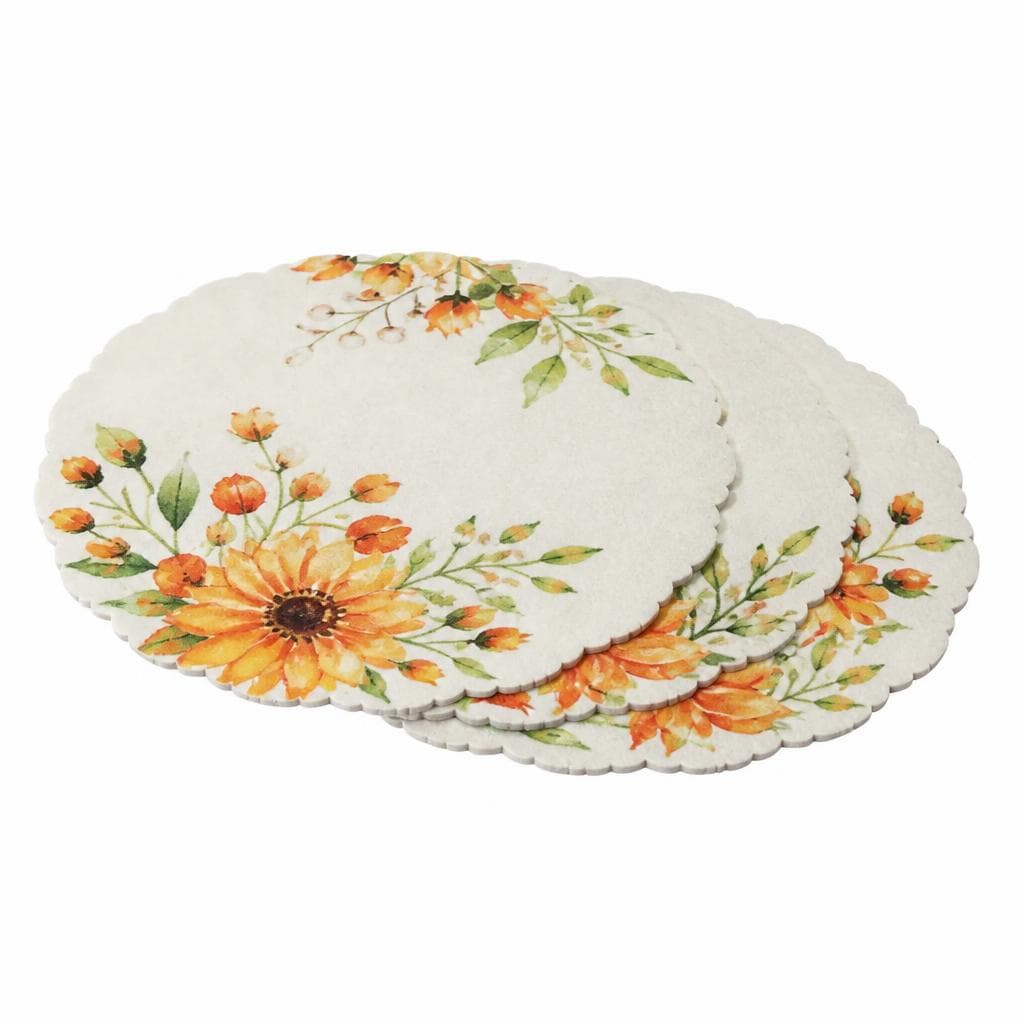 bella casa Dekoratives Filz-Platzset Angebot bei Norma