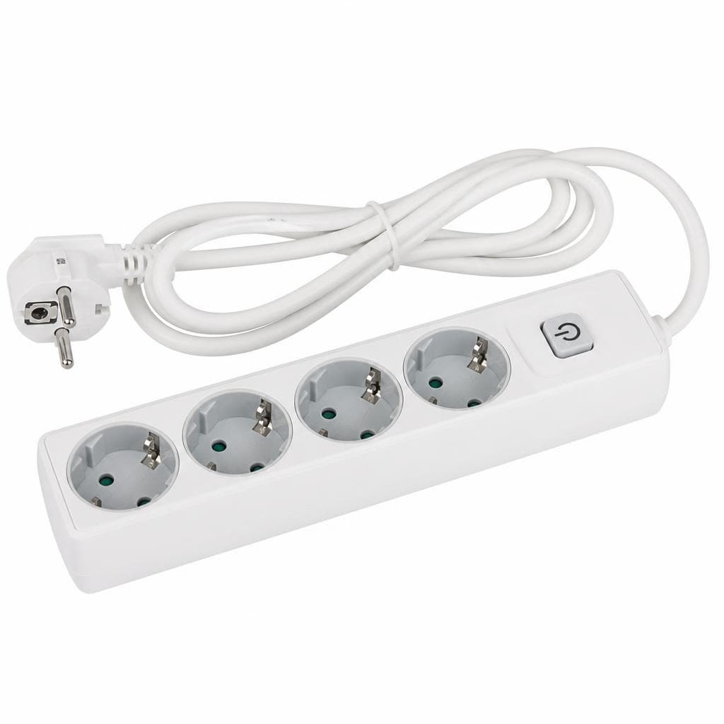 Universal-Steckdosen 4-fach Schuko-Steckdosenleiste Power-X Angebot bei Norma
