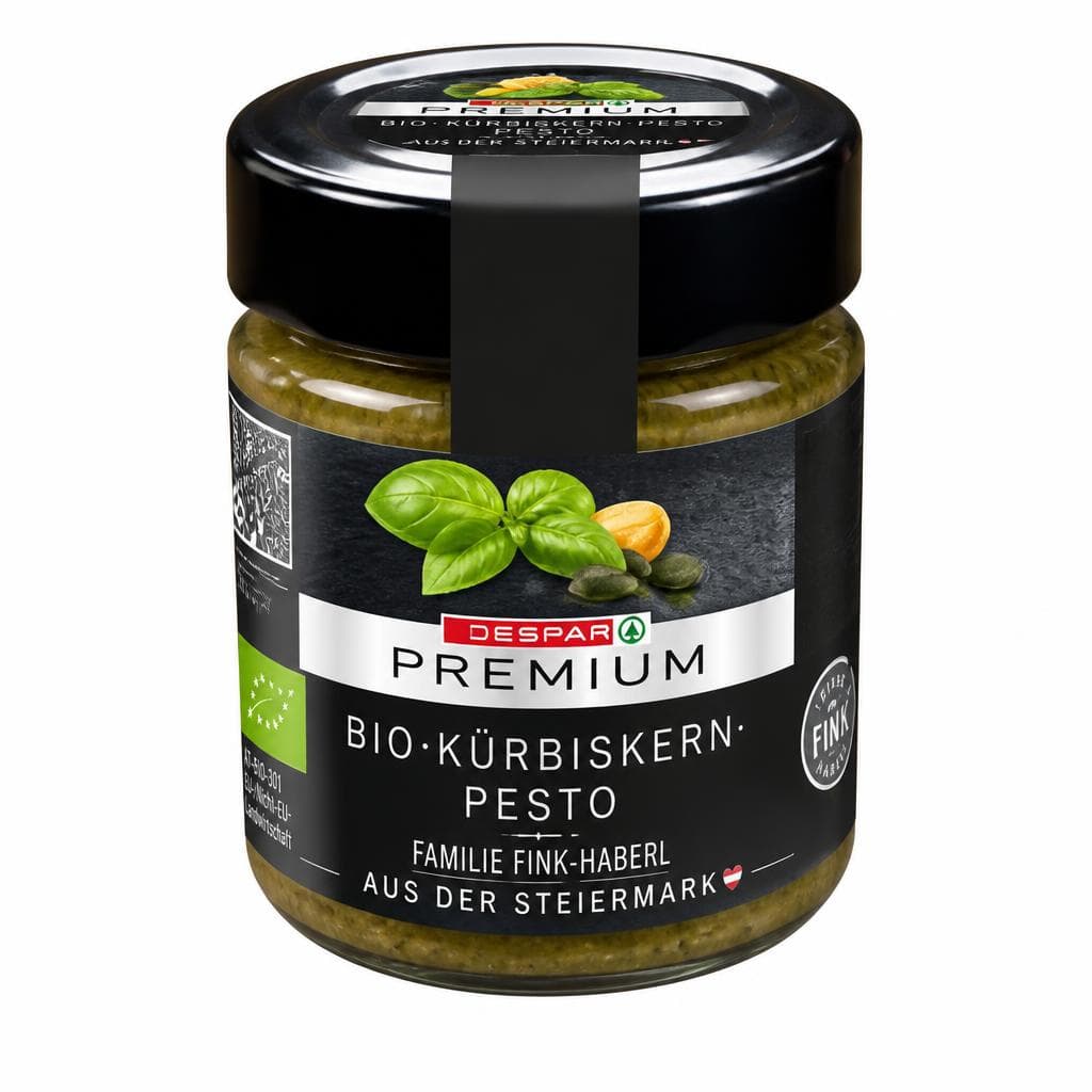Pesto Bio-Bärlauch, Bio-Kürbiskern oder Genovese 115 g / 120 g SPAR PREMIUM Angebot bei Interspar