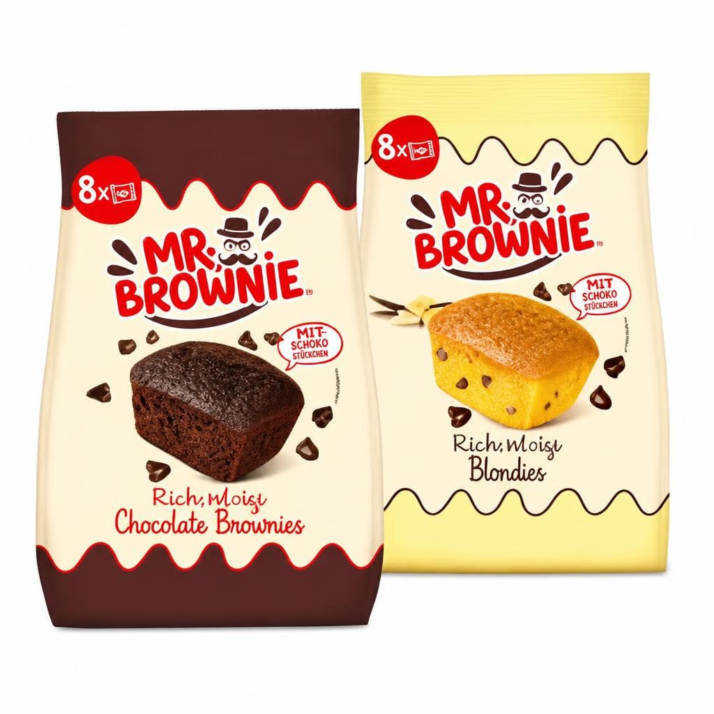 Mr. Brownie Chocolate oder Blondies, 200-g-Packung – Interspar