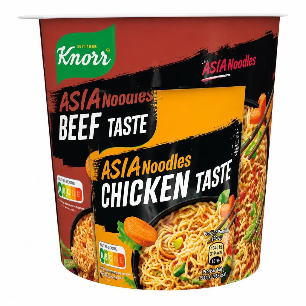 Knorr Snackbecher, 50 g/59 g/61 g/62 g/63 g/65 g – Penny