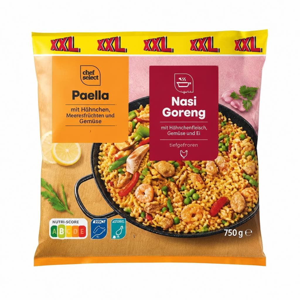 Chef Select Pfannengerichte 750 g + 250 g gratis Angebot bei Lidl