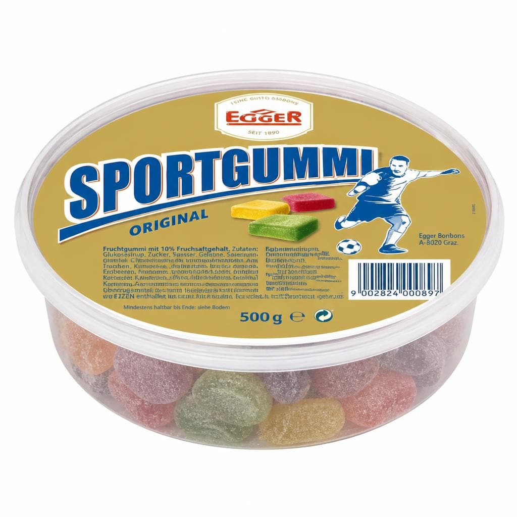 Sportgummi, 500 g EGGER – Norma