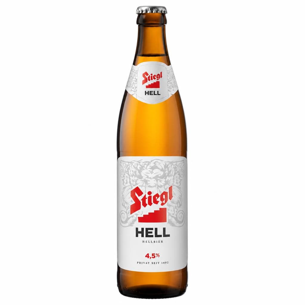 Stiegl Hell, 0,33-Liter-MEHRWEG-Flasche – Interspar