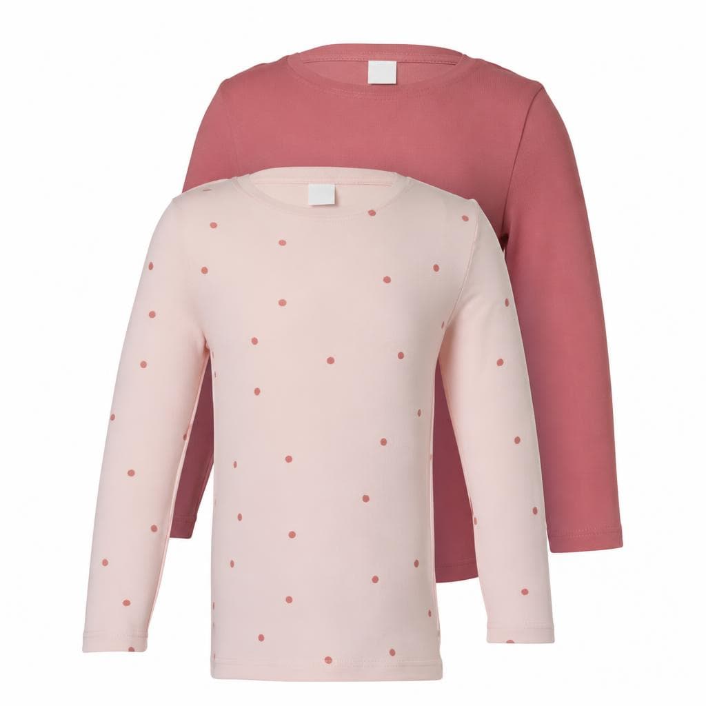 Lupilu Kleinkinder Thermo-Langarmshirt, 2 Stück – Lidl