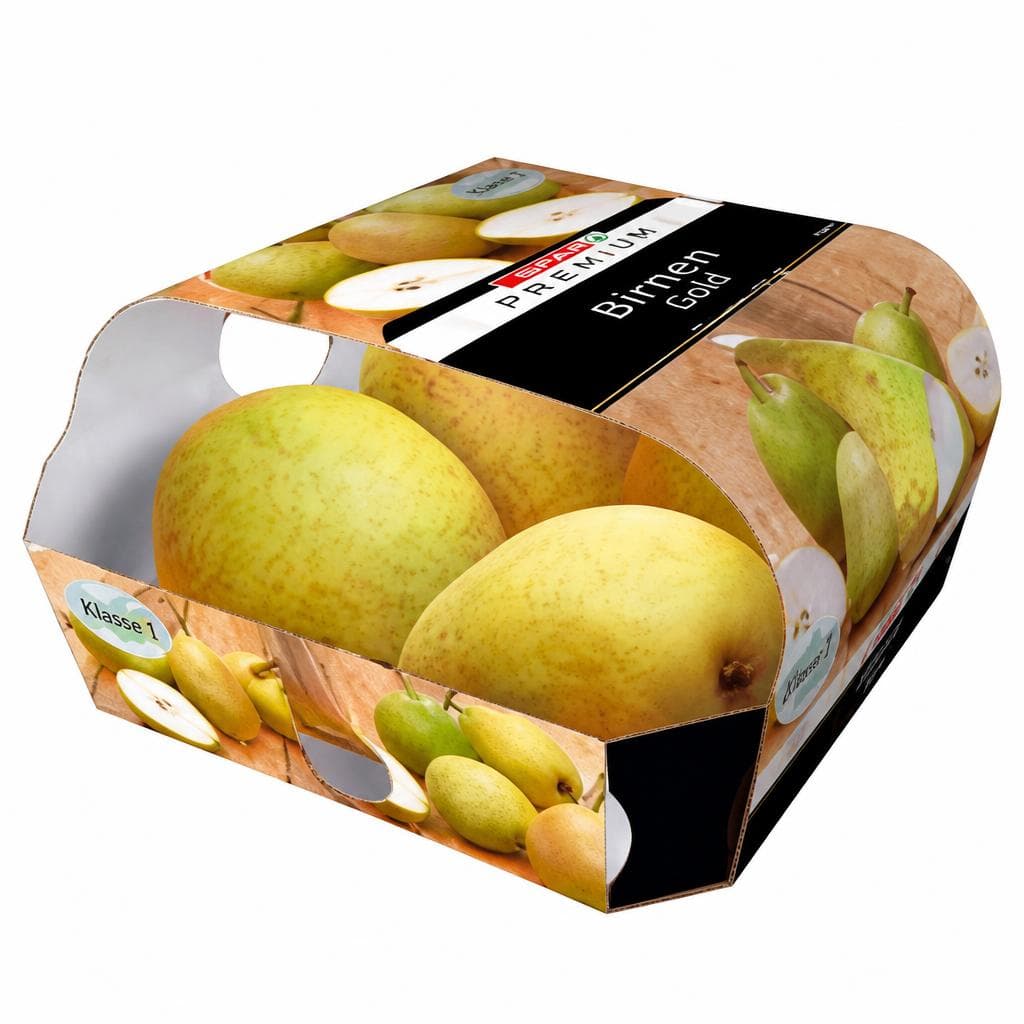 SPAR PREMIUM Birnen Eden Gold, 450-g-Tasse – Eurospar