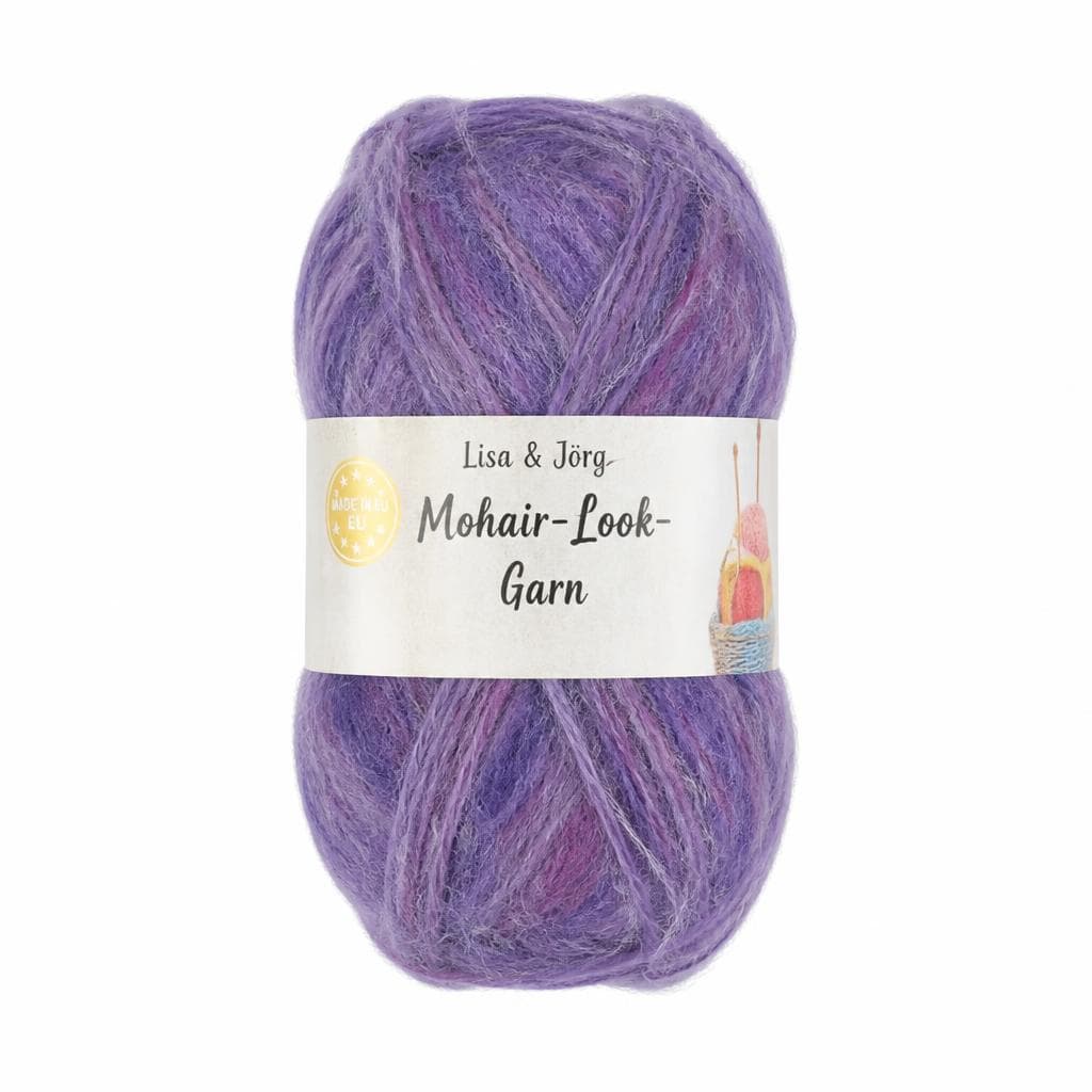 Woll-Sortiment Mohair-Look-Garn, 300 g – Penny