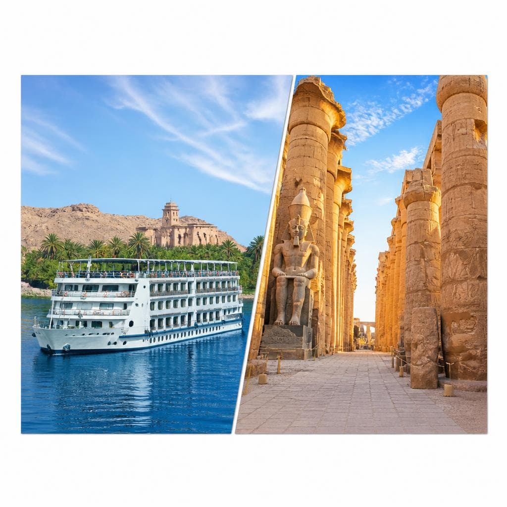 Ägypten Nilkreuzfahrt & Baden 15 Tage Menaville Safaga Angebot bei Lidl Reisen